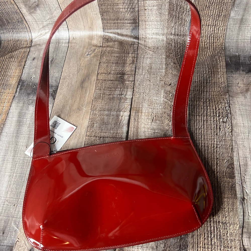 Furla  Red patent leather small Women's Bag - Picture 7 of 15